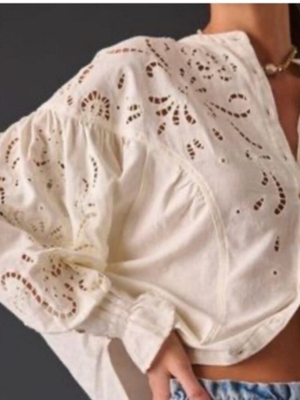 Pilcro By Antropologie Long Sleeve Blouse